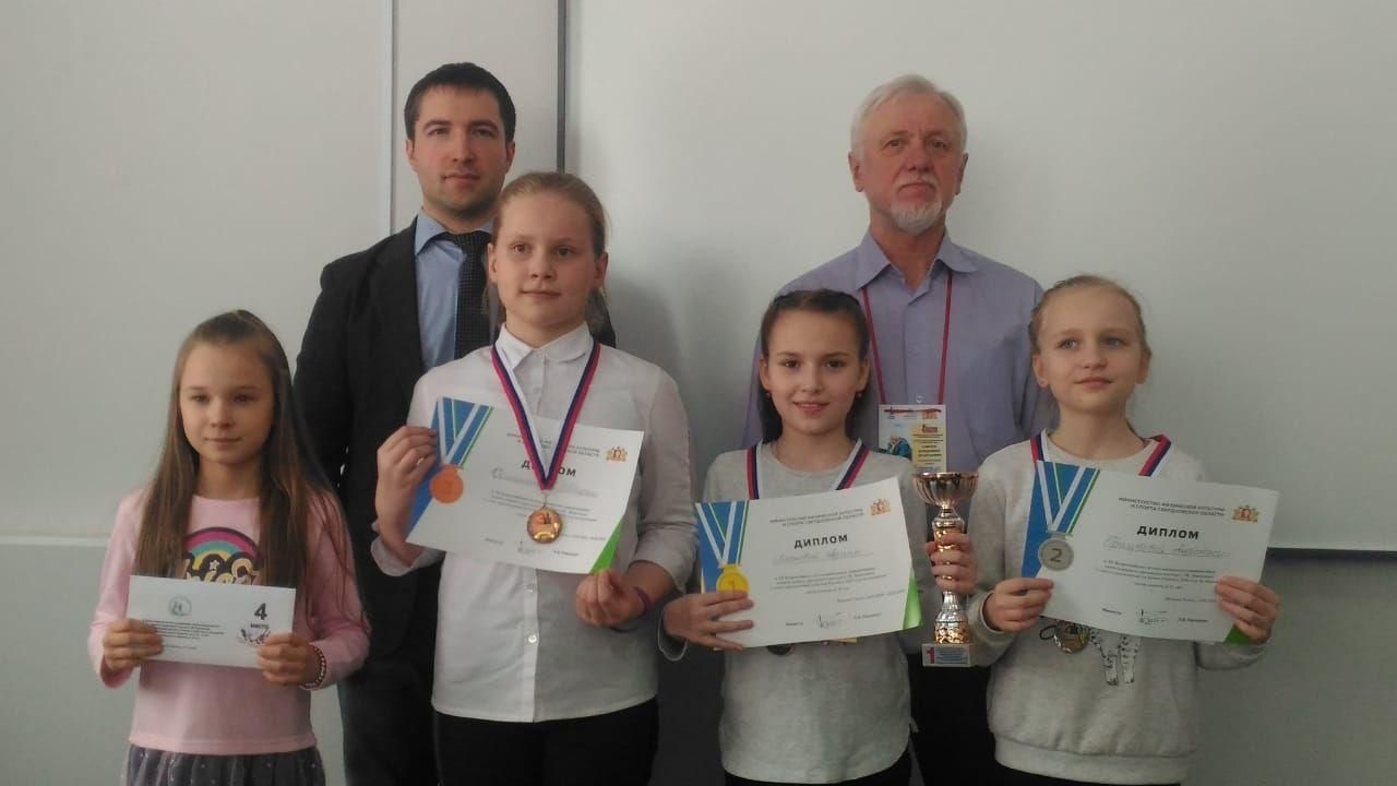 Четыре краснотурьинские шахматистки успешно выступили на всероссийском турнире