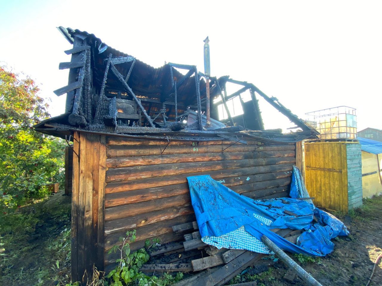 Еще один садовый дом горел в Краснотурьинске