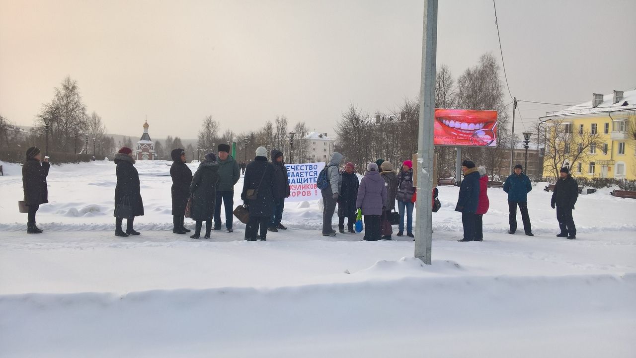 В Краснотурьинске тоже протестовали против мусорной реформы