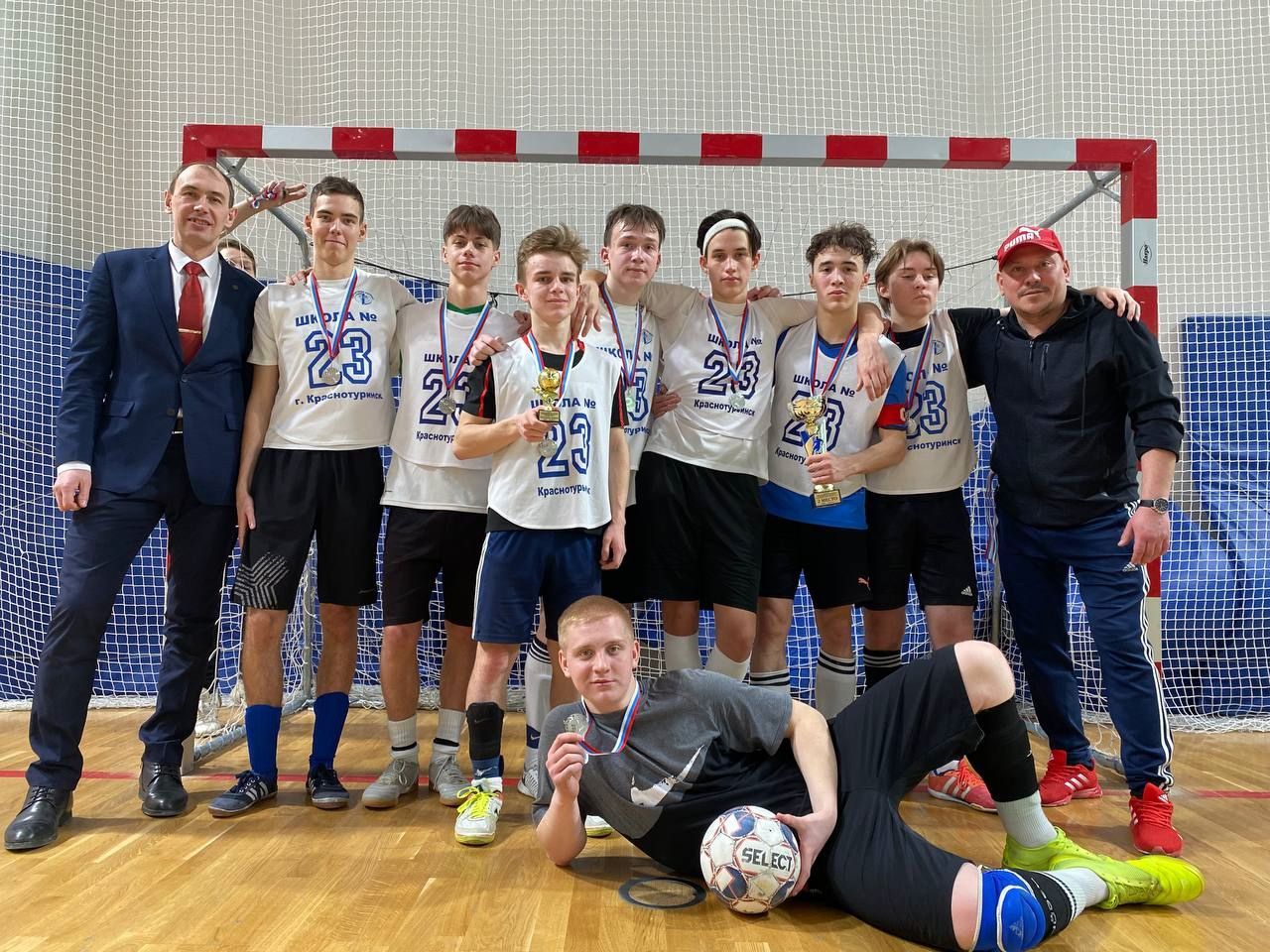 Команда школы №23 стала призером областного турнира по мини-футболу