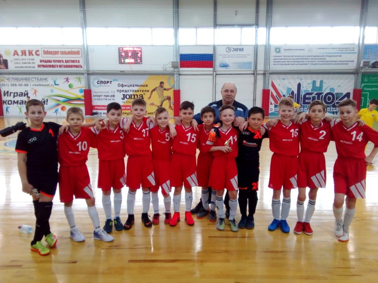 Футболисты команды Центра спортивных сооружений стали пятыми на чемпионате России по мини-футболу