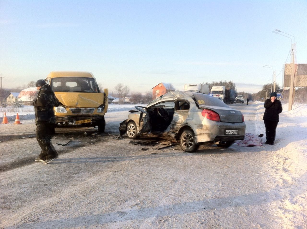 На выезде из Серова в Краснотурьинск в ДТП погибла женщина
