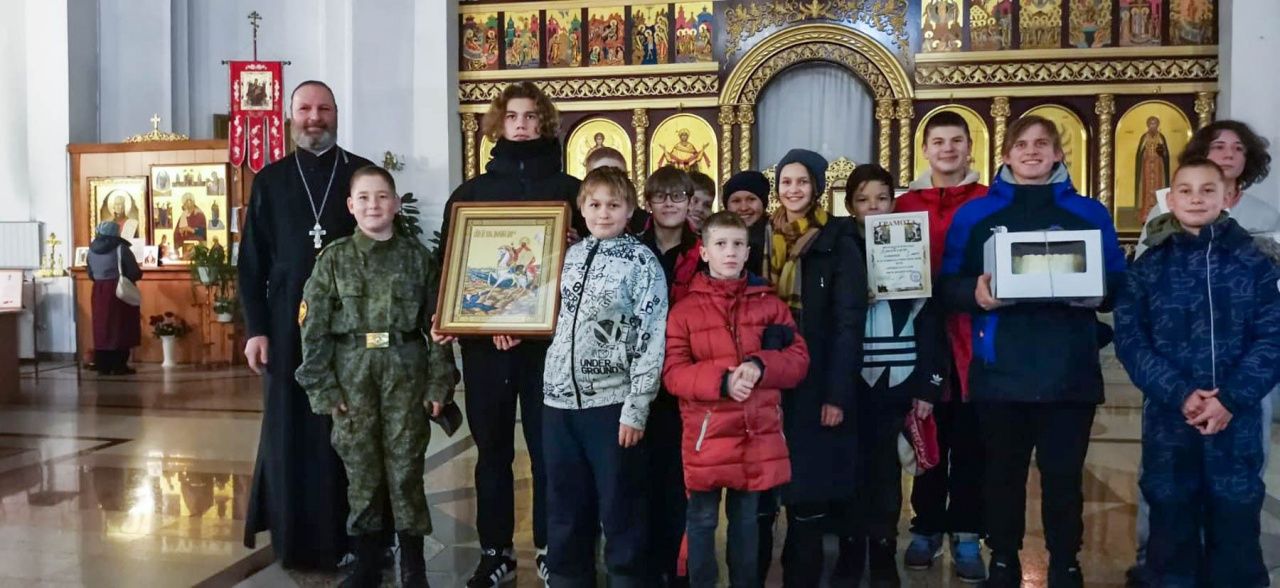 Команда воскресной школы собора Максима Исповедника победила в патриотической игре в Качканаре