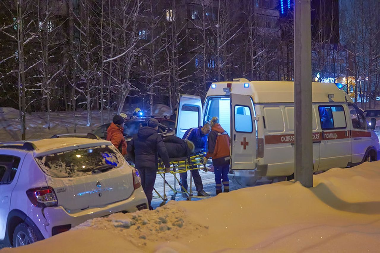 В Краснотурьинске  произошла крупная авария. Столкнулись иномарки