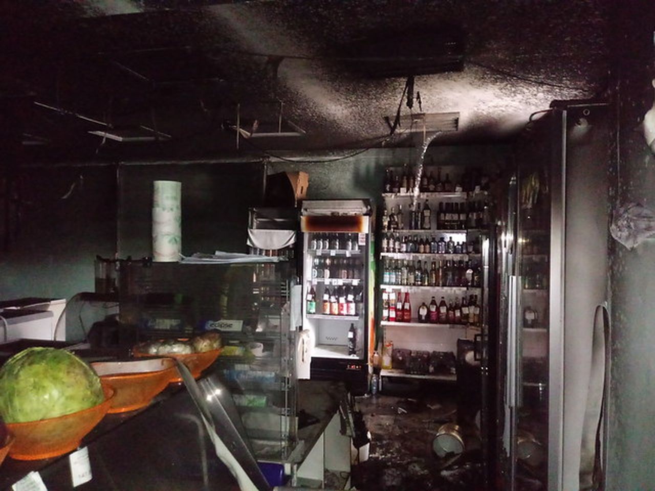В магазине «Агат» произошел пожар 