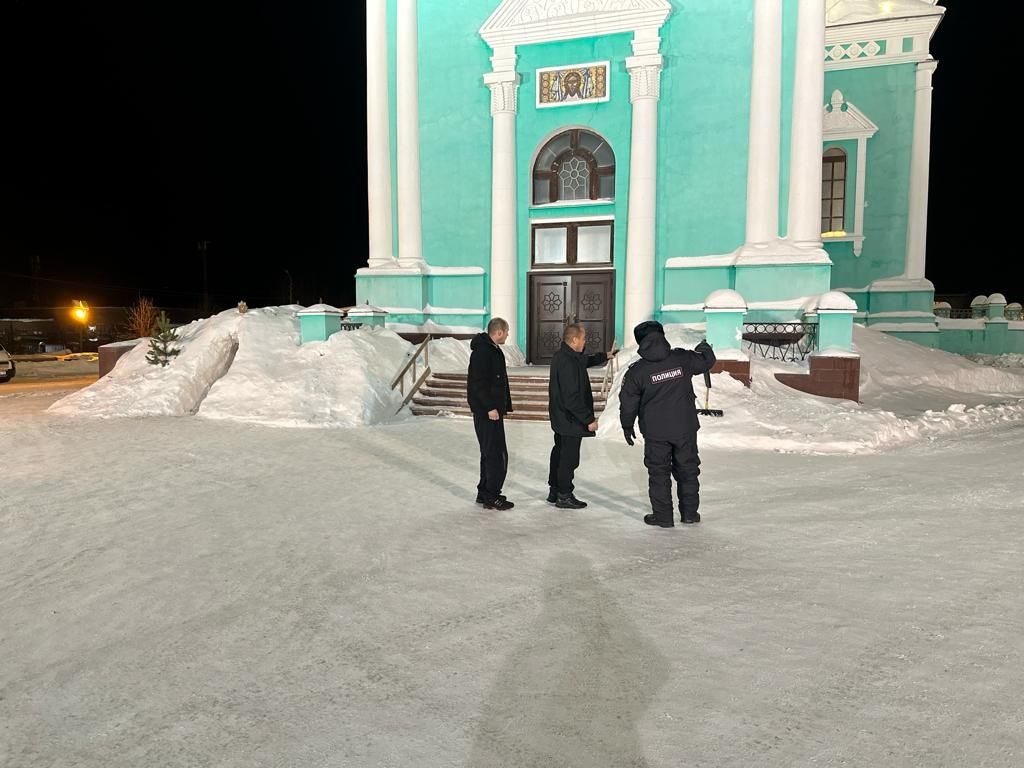 Полицейские Краснотурьинска не допустили нарушений на праздник Крещение Господня