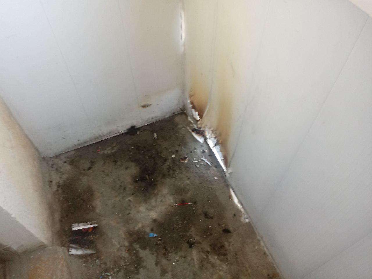 В Краснотурьинске по неизвестной причине загорелся балкон в арендованной квартире