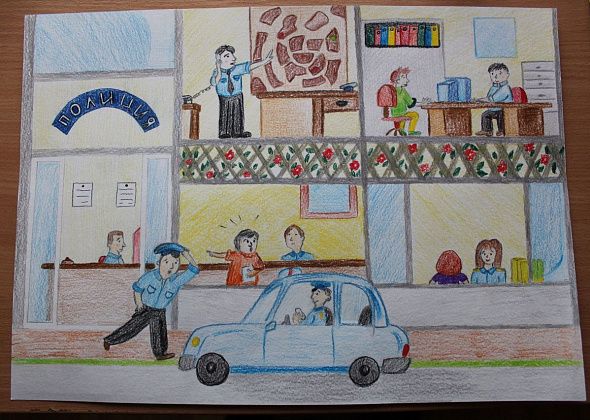 Юных краснотурьинцев приглашают принять участие в конкурсе рисунка «Полиция глазами детей-2023»