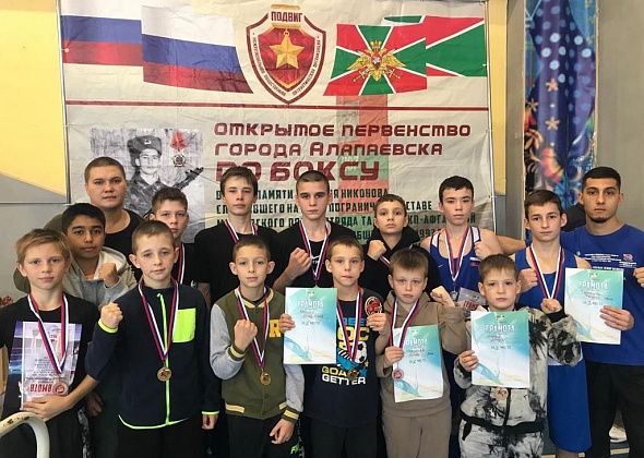 13 призовых мест завоевали боксеры в Алапаевске 