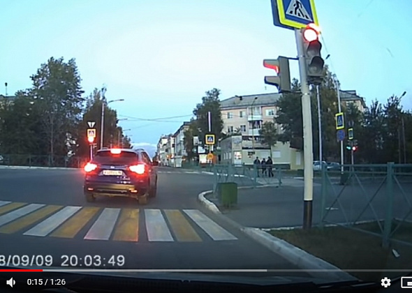 Полиция Краснотурьинска: «Водитель на иномарке, проехавший на красный и не пропустивший пешехода, не работает в полиции»
