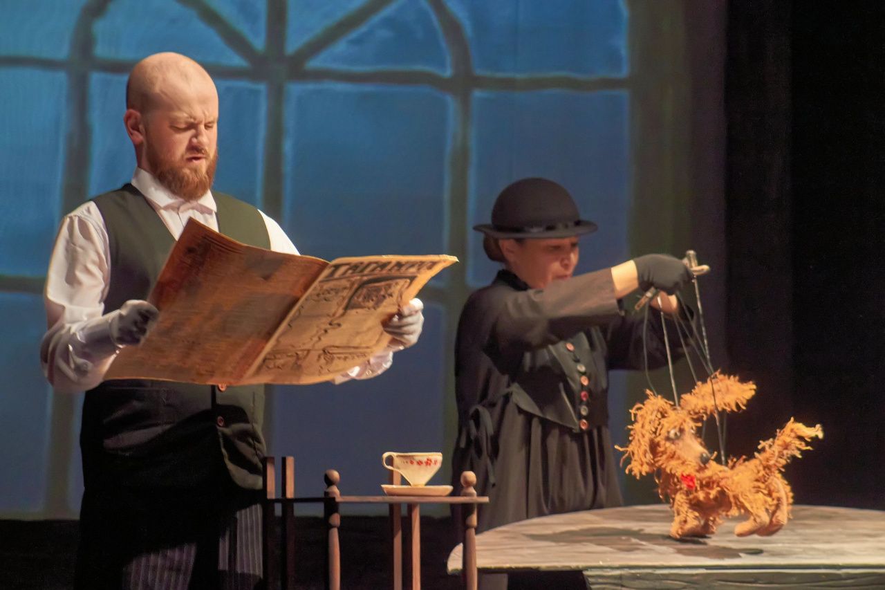 Сегодня краснотурьинский театр кукол покажет екатеринбуржцам «Каштанку»