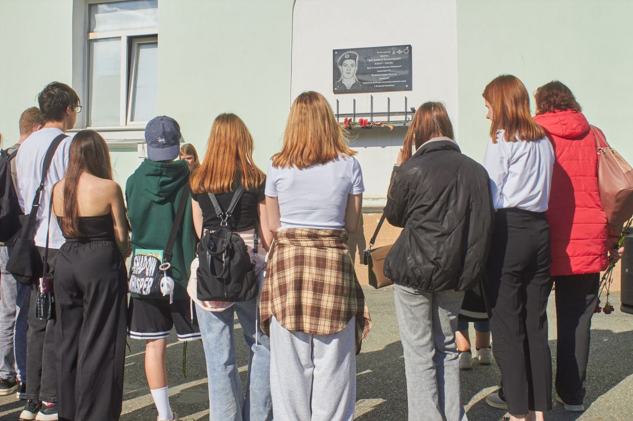 Почтили память Алексея Грека, участника Чеченской войны