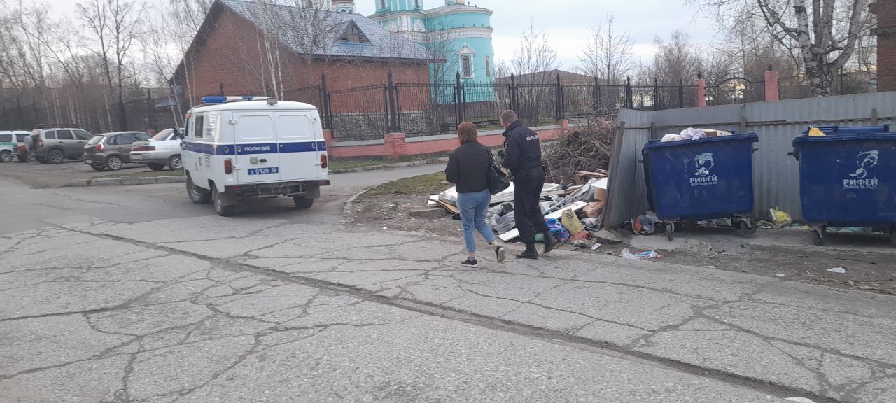 В мусорном баке в Краснотурьинске нашли макет гранатомета