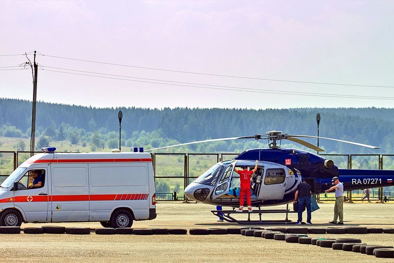 Возле ковид-центра построят большую площадку для вертолетов