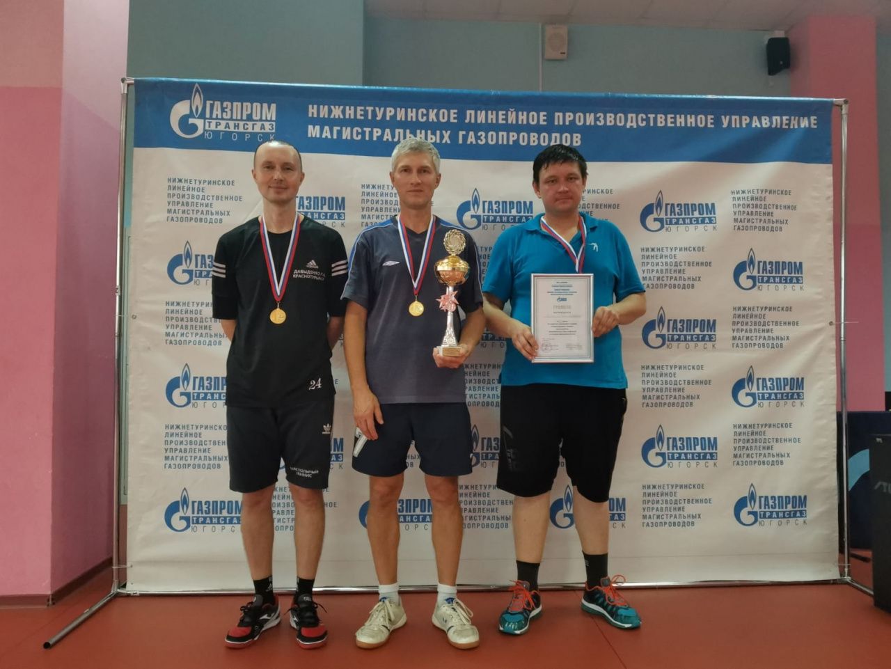 Краснотурьинские мастера настольного тенниса выиграли турнир