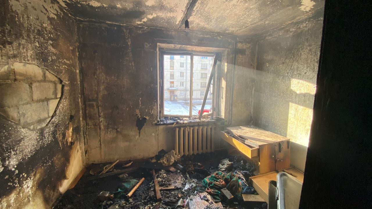 В общежитии на Коммунальной произошел пожар 