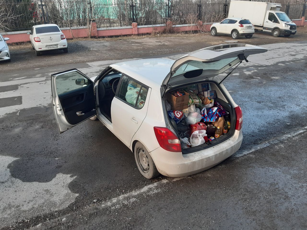 Продукты, собранные краснотурьинцами, отправили погорельцам Сосьвы