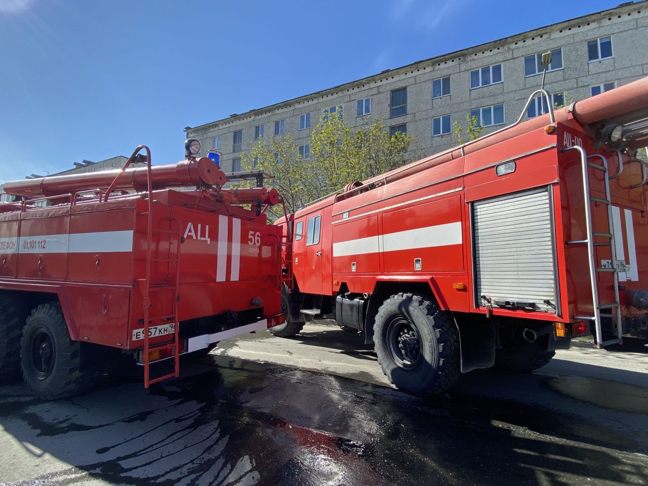 В Краснотурьинске снова вспыхнула мусорная свалка
