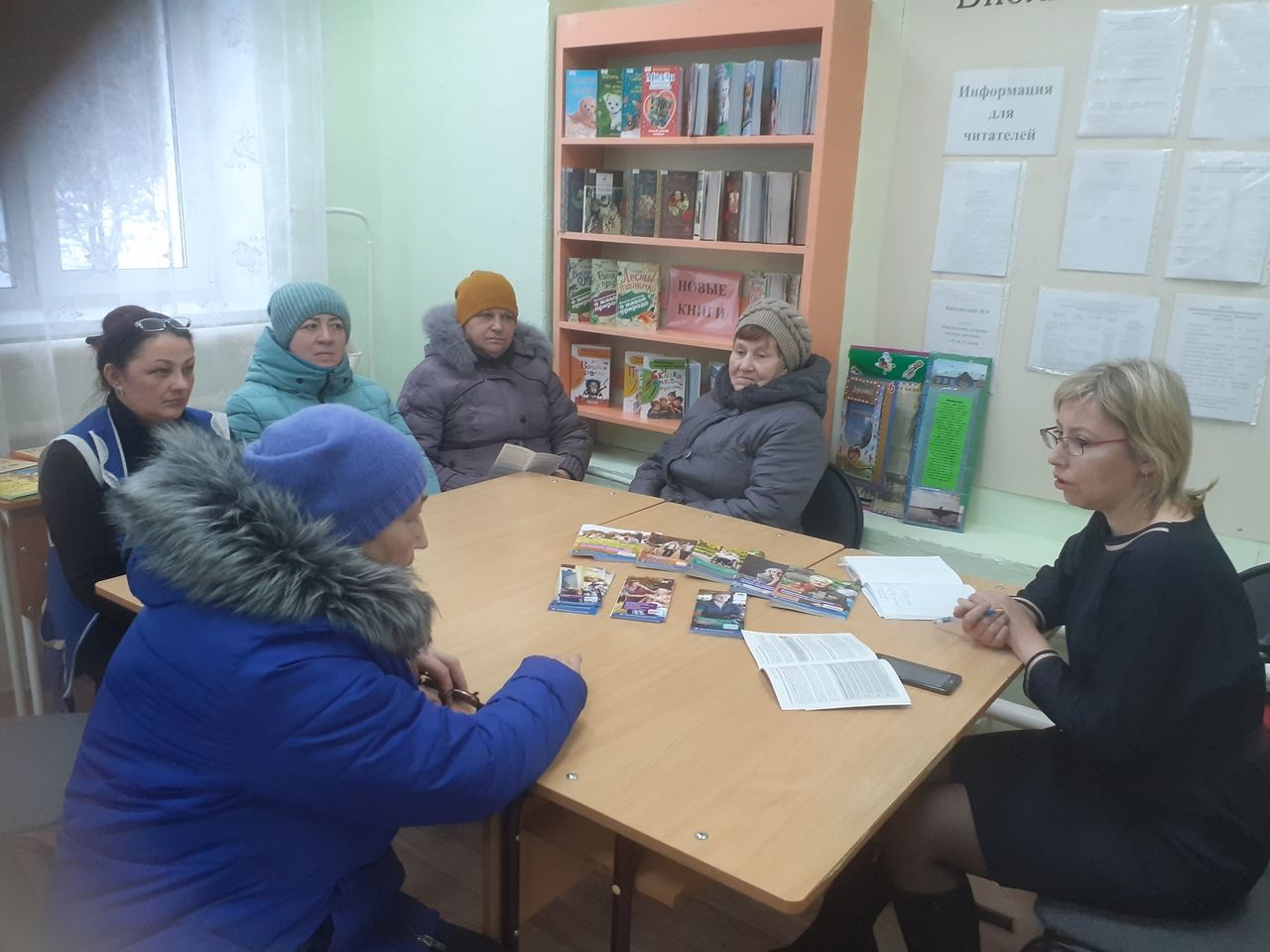 К жителям Чернореченска приехали представители пенсионного фонда России