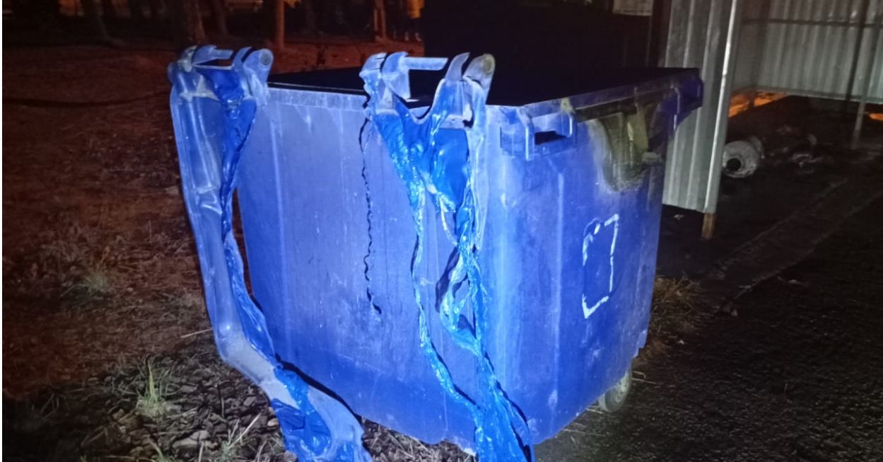 В двух районах Краснотурьинска горели контейнеры