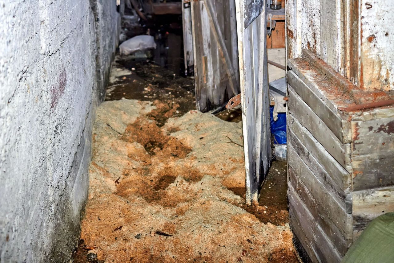 «Нам негде хранить картошку!»: жильцы Попова, 26 жалуются на затопленный подвал