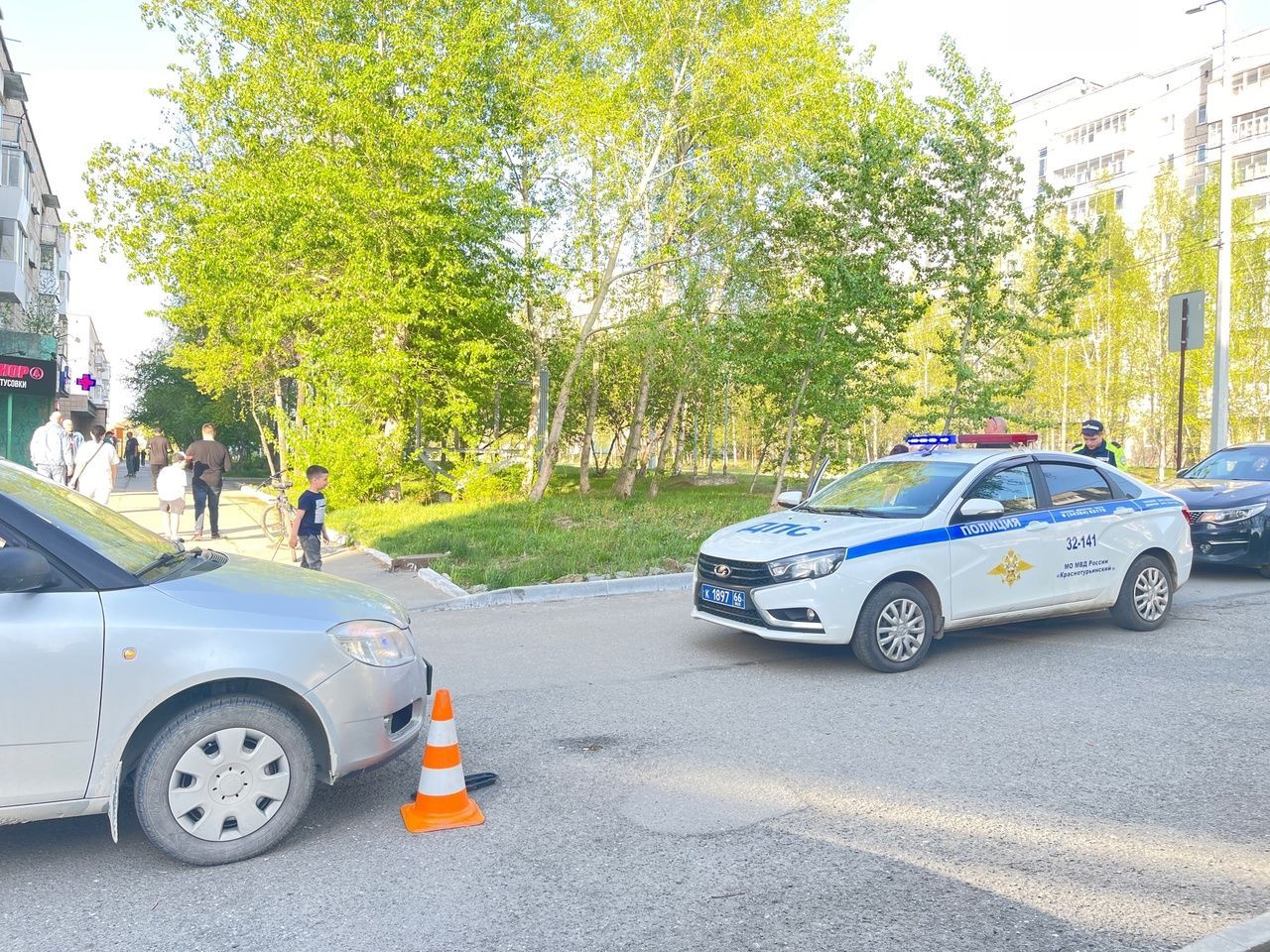 В Заречном районе произошло ДТП с участием юного велосипедиста