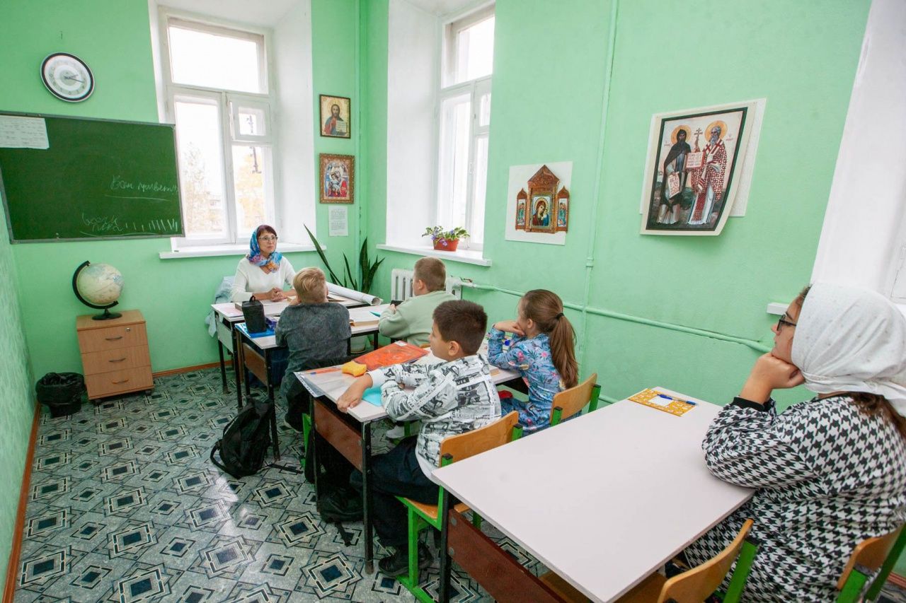 В воскресной школе начался учебный год 