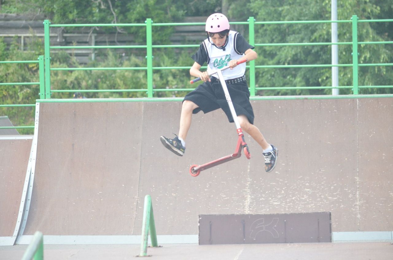 На стадионе «Старт» пройдут состязания самокатчиков