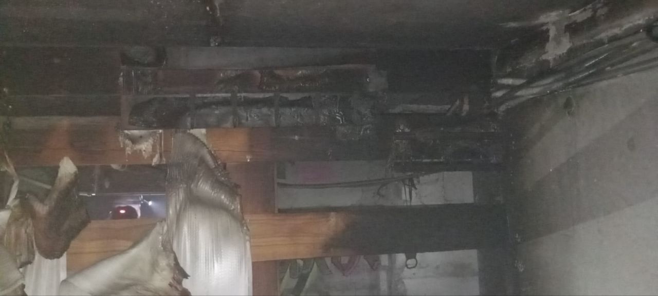 В слесарной мастерской на Чапаева произошел пожар