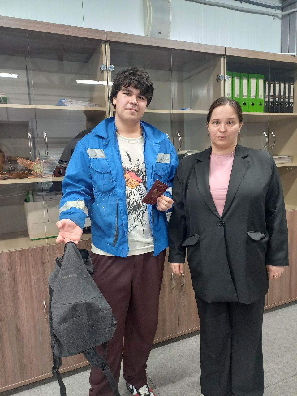 Сортировщики вернули студенту рюкзак с документами