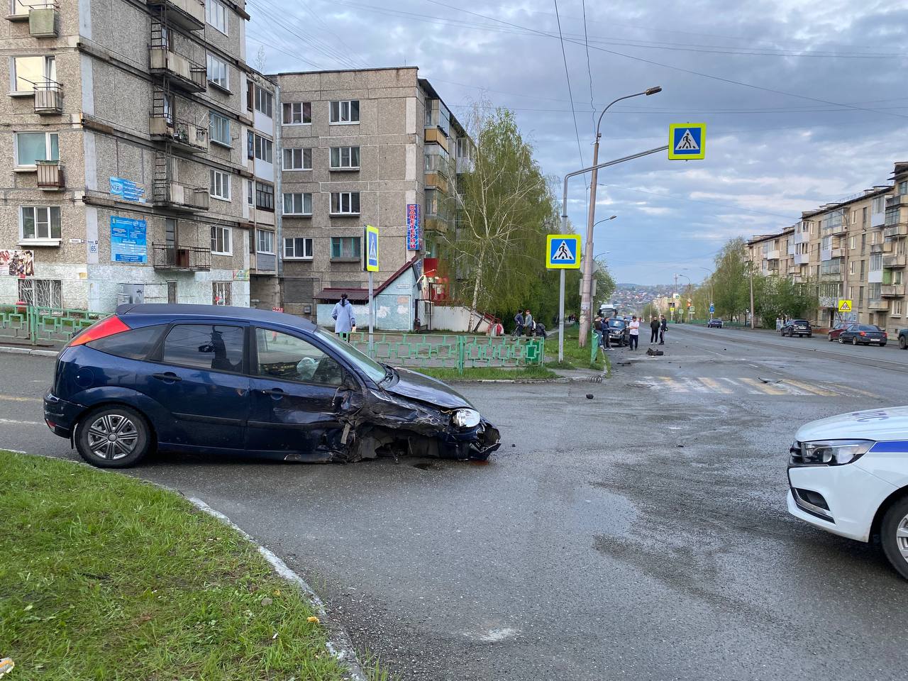Пьяный водитель за 8 минут совершил аварии на Клубной и Попова