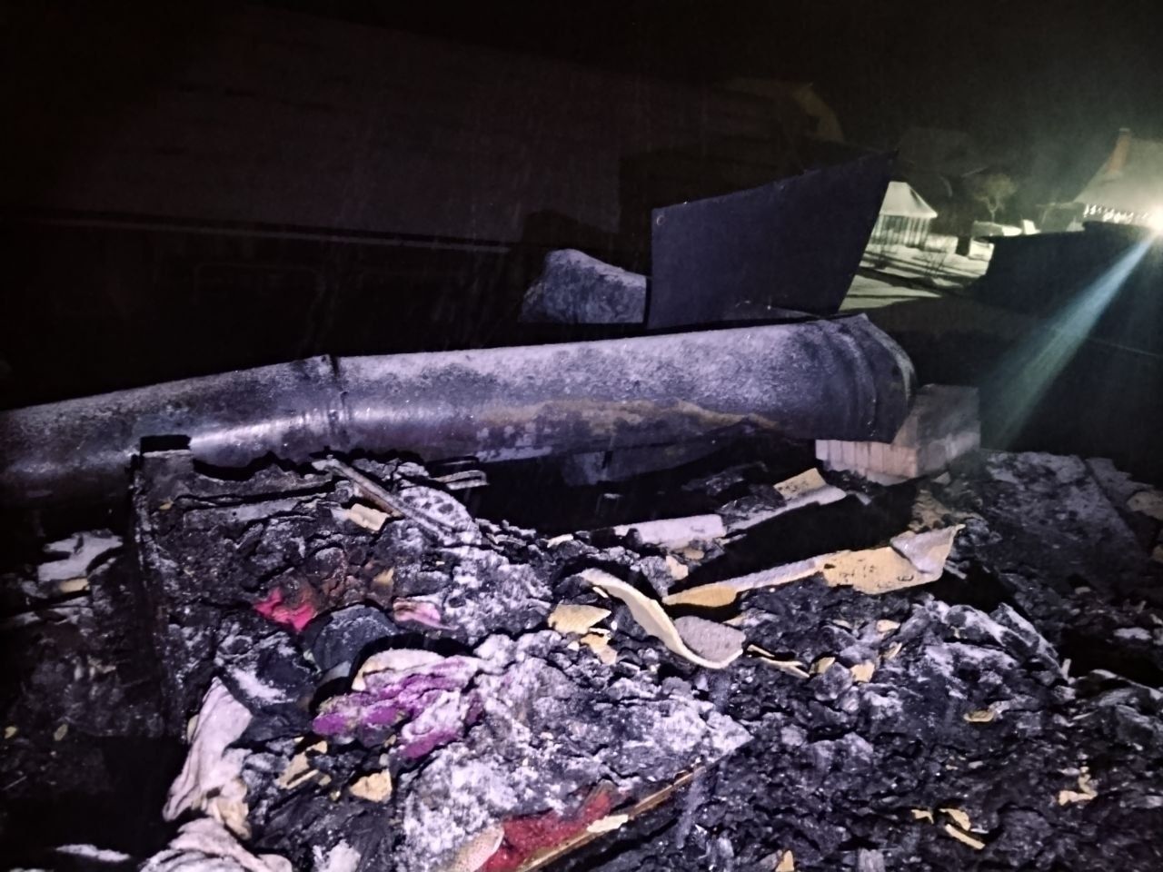 «Огонь стоял свечой». В районе «Филиала» сгорела дача