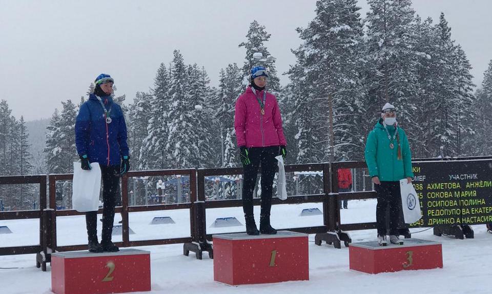 Полина Павлюкова выполнила норматив КМС по лыжным гонкам