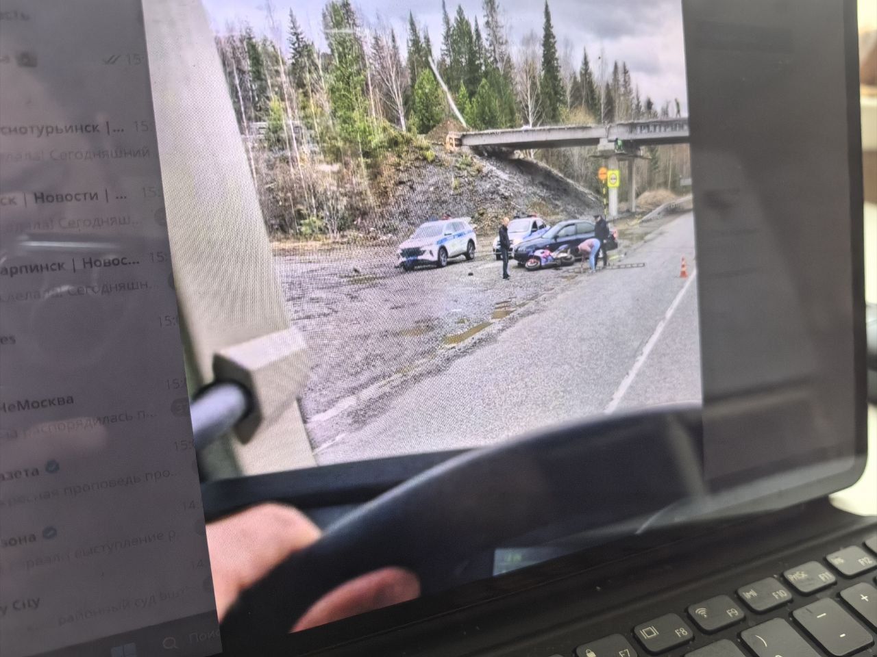 В ДТП под Нижней Турой разбился байкер, которого хорошо знали на севере области 