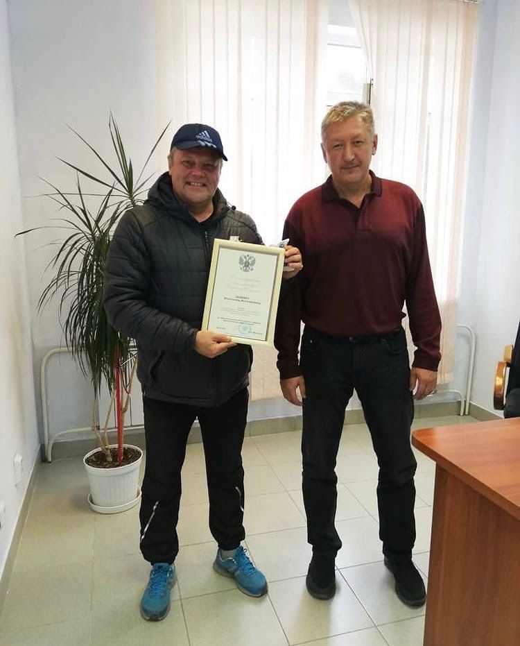 Краснотурьинский тренер легкоатлет получил благодарность от министра спорта