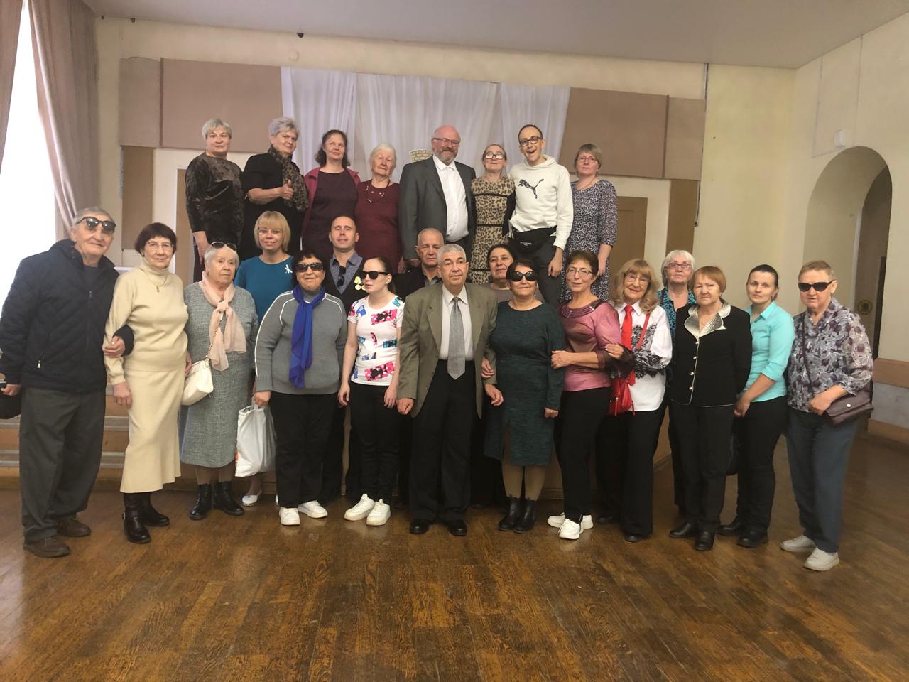 В Краснотурьинске отметили 100-летие Всероссийского общества слепых