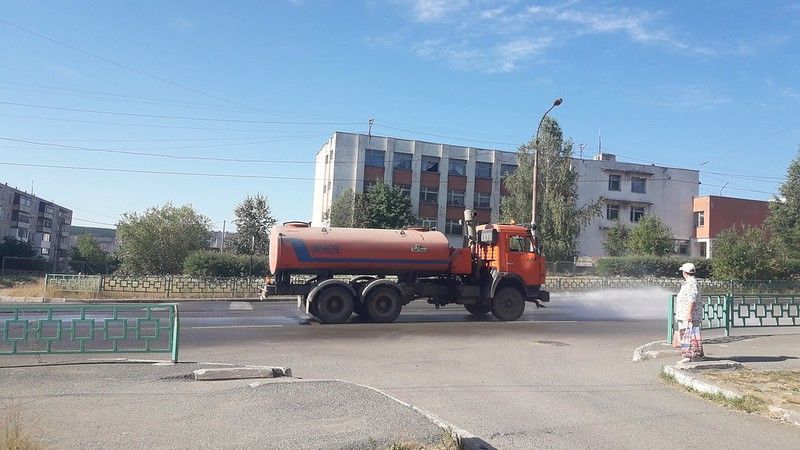 Дороги Краснотурьинска польют почти за 250 000 рублей
