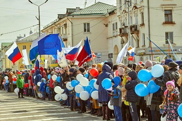 Впервые за два года город встретит Первомай на улицах 