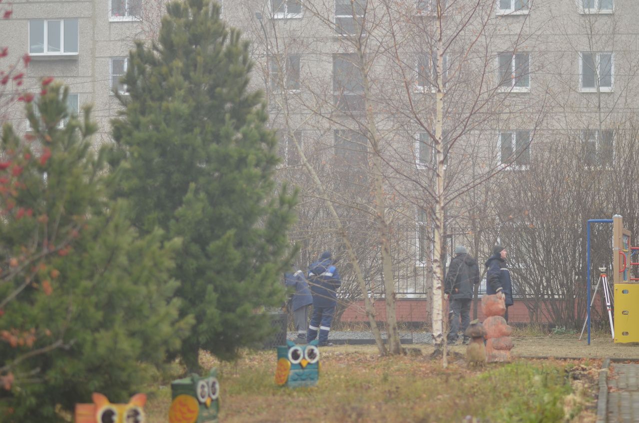 На территории собора Максима Исповедника строится новая веранда для детских праздников