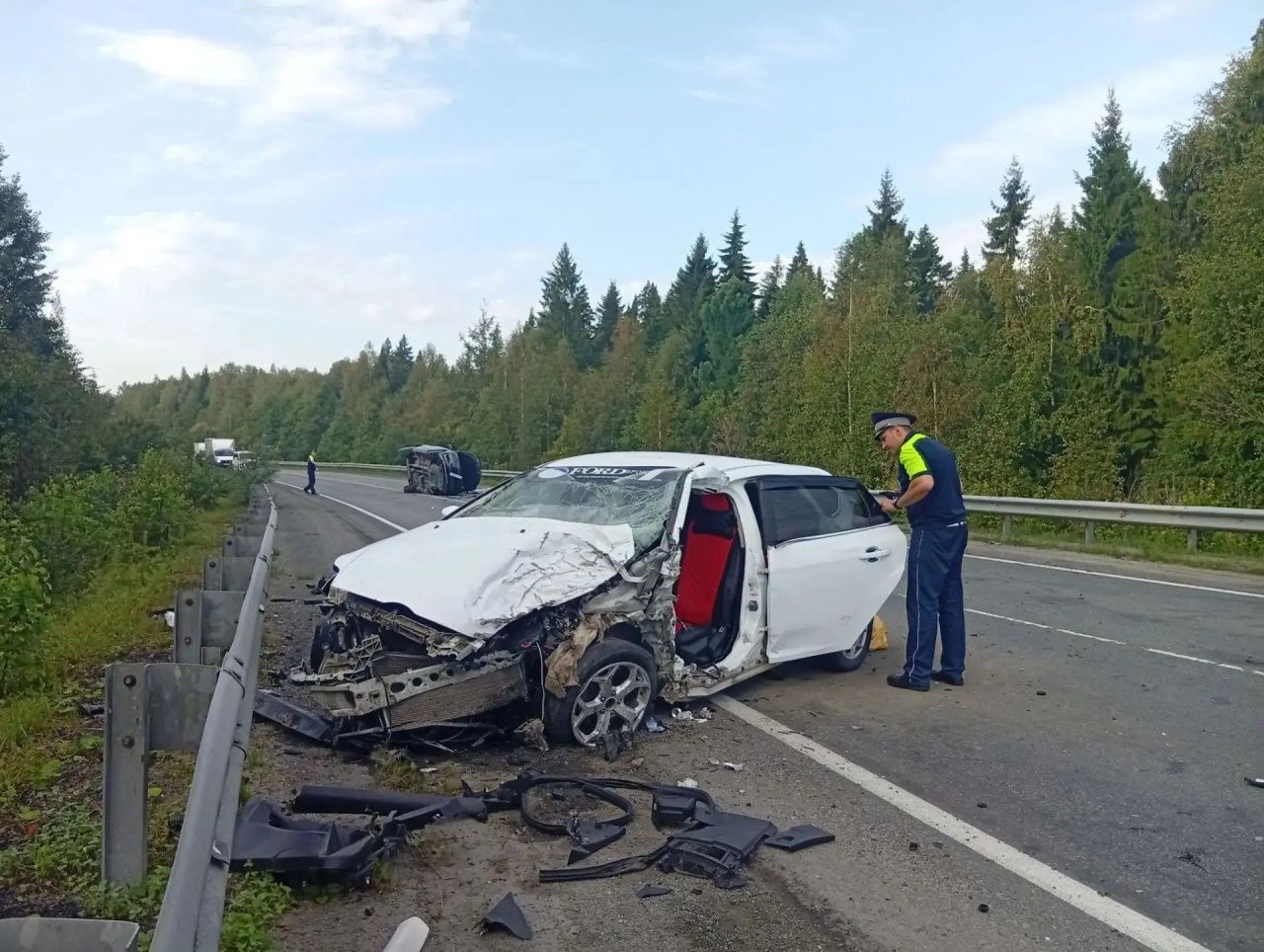 В ДТП между Серовом и Краснотурьинском пострадали четверо взрослых и 3-летний ребенок