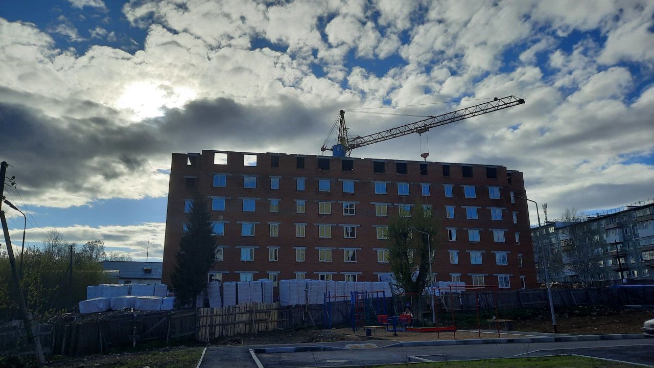 Дом по улице Чапаева построят до начала декабря