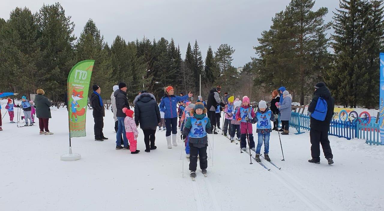 Более 20 дошкольников сдали лыжные нормативы ГТО