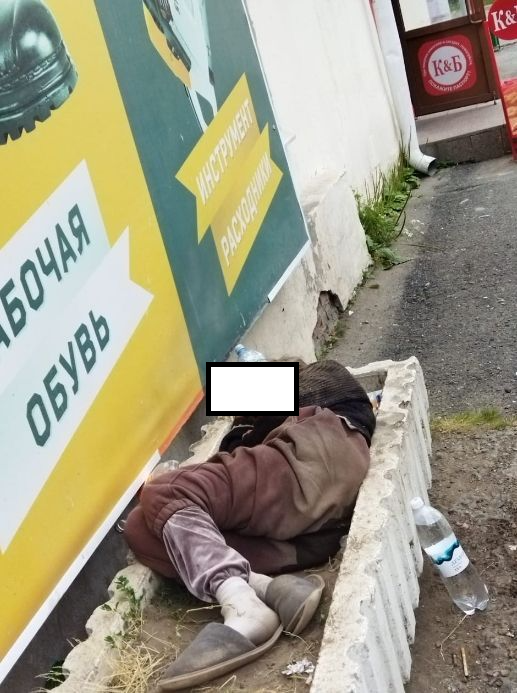 «Как собака лежит». Читательница просит помочь женщине, ночующей в вазоне