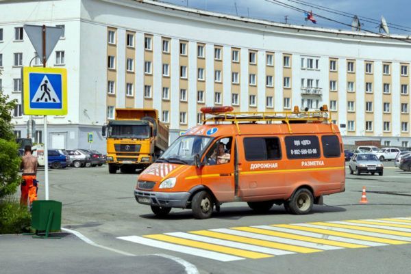 Разметка дорог потребует почти 3 млн рублей 