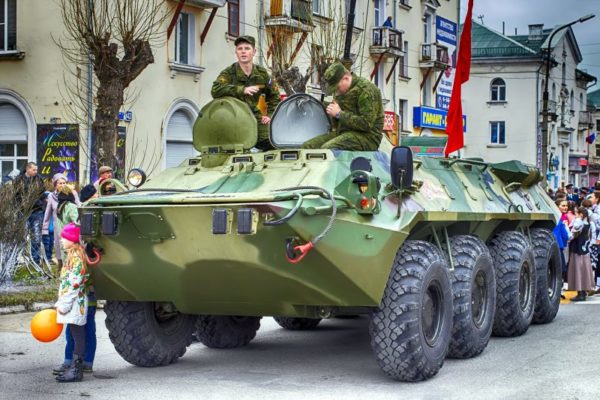 Краснотурьинский парад возглавит БТР
