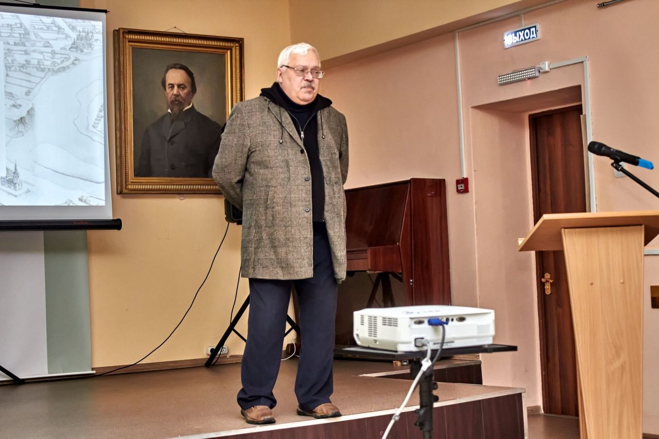 В музее прошла лекция о самом маленьком кремле России