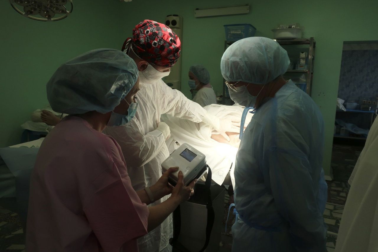 В больнице появился аппарат для лечения сложных ран