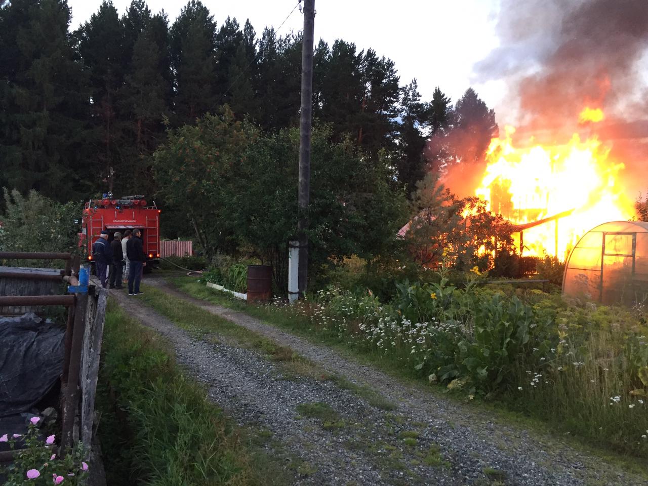  В Краснотурьинске сгорел недавно купленный дом