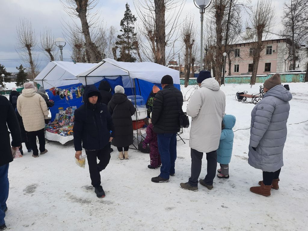 В Парке торговали сладкой ватой. Фото: Михаил Ломоносов