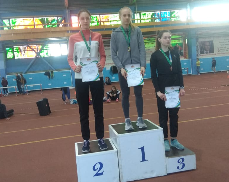 Екатерина Некрасова зханяла второе место в прыжках в длину. Фото предоставлено СШОР